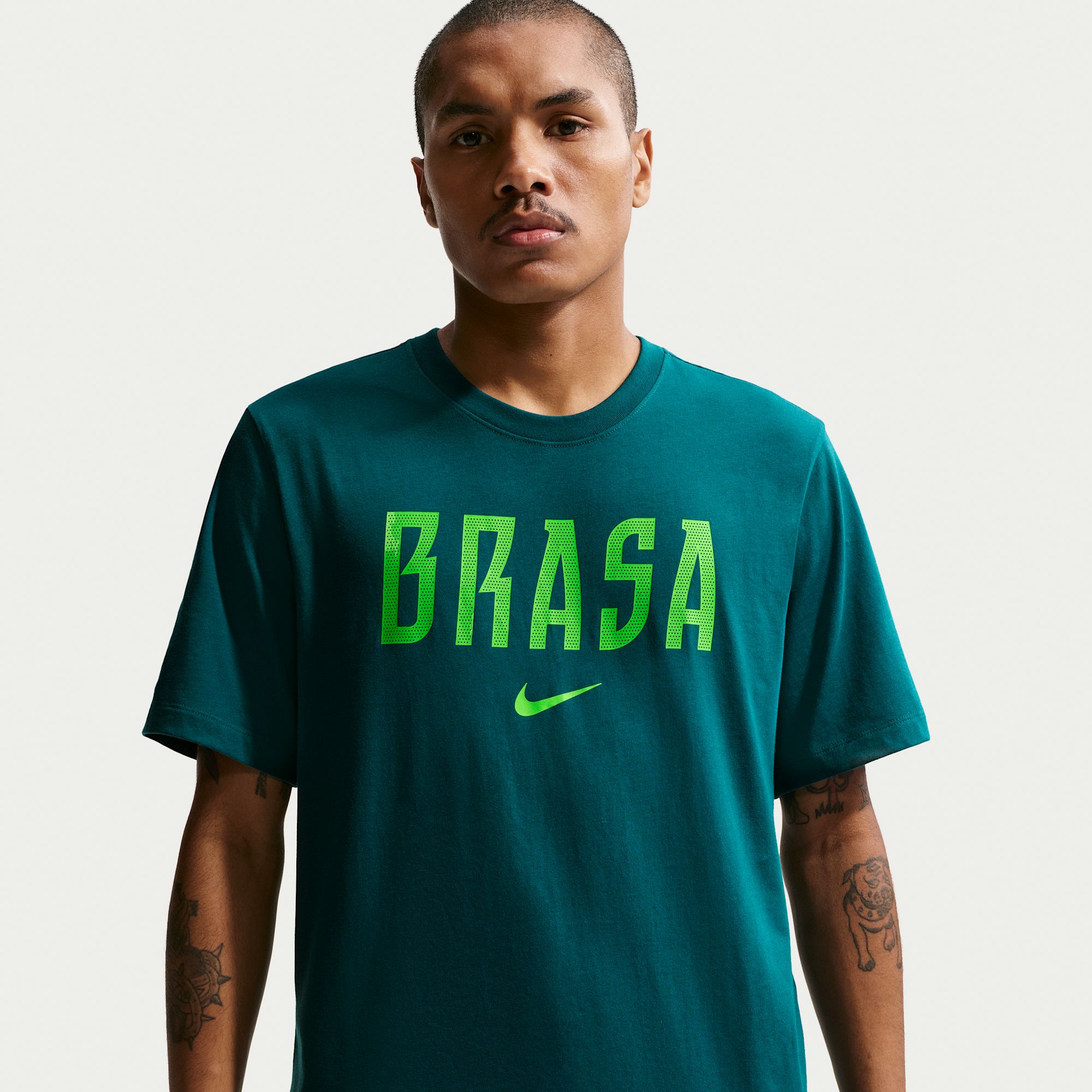 nike_IH2175-381_A Camisa Brasil Nike Verde - Imagem 1